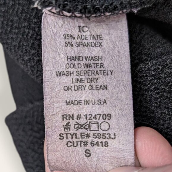 IC by Connie K Black Ruffled Jacket - Picture 8 of 8